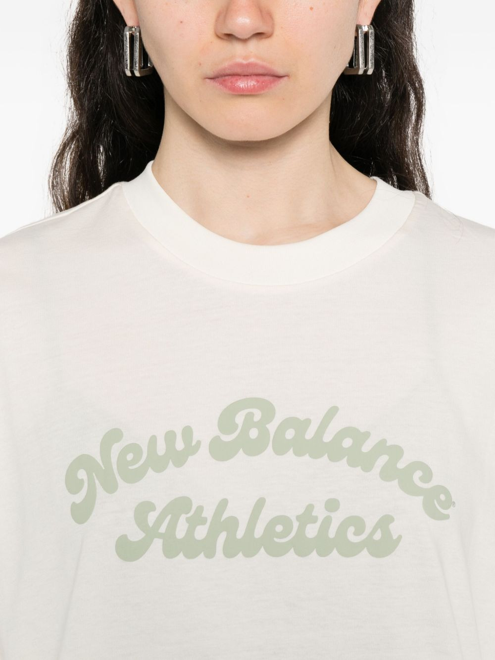 logo-print cotton T-shirt - 5