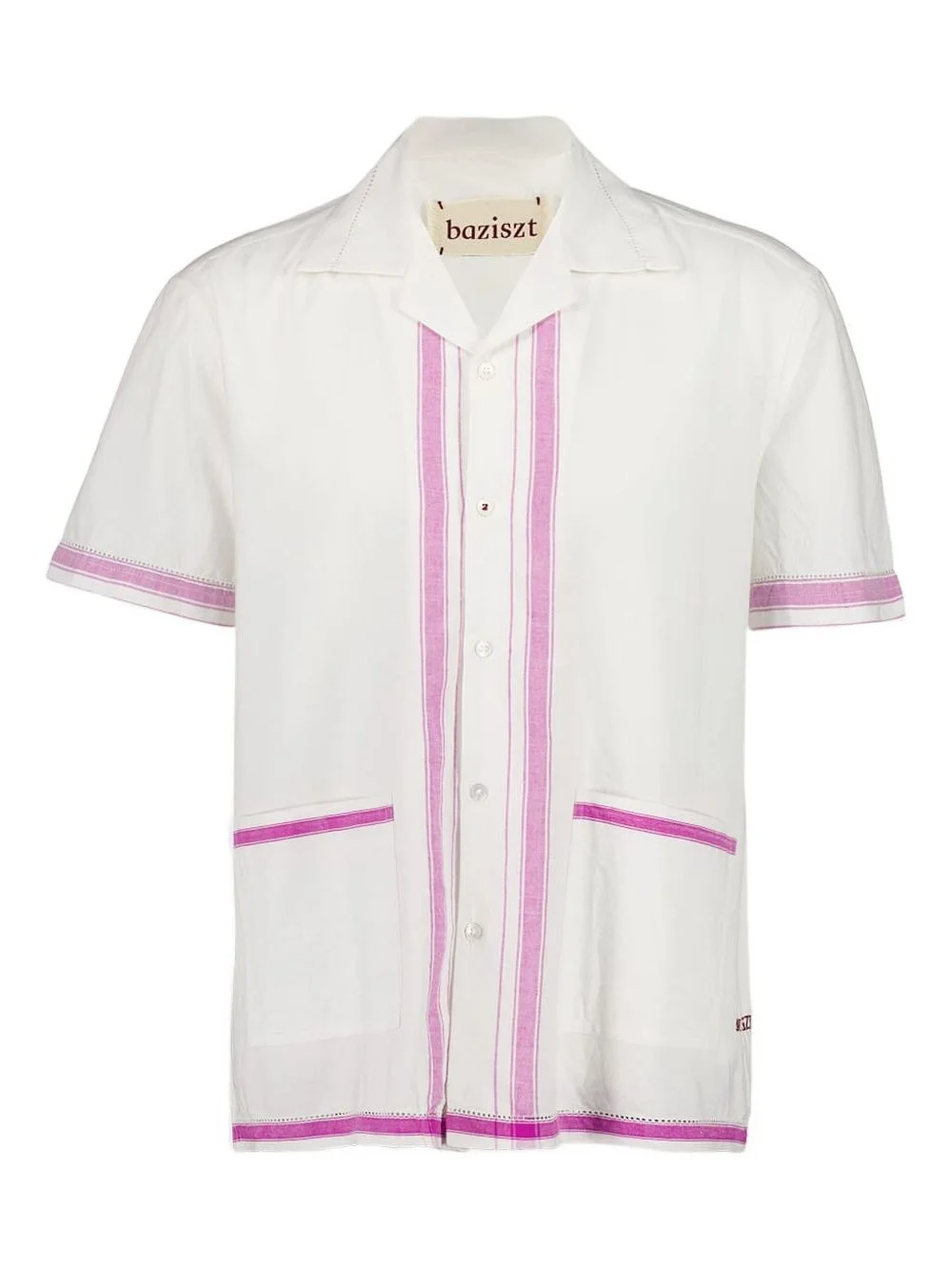 stripe-pocket shirt - 1