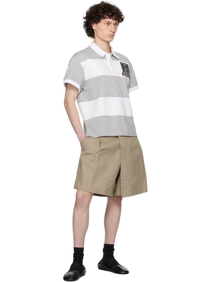 GmbH Beige Qalbi Shorts outlook