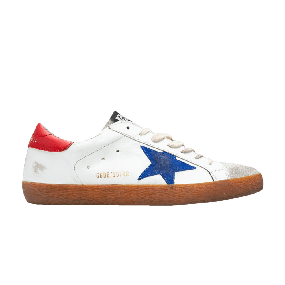 Golden Goose Superstar 'White Bluette Red' - 1