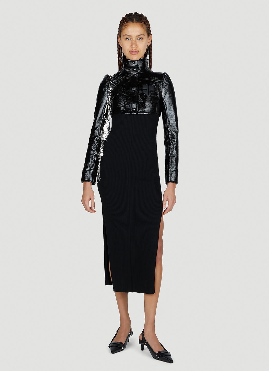 Diamond Knit Dress - 2