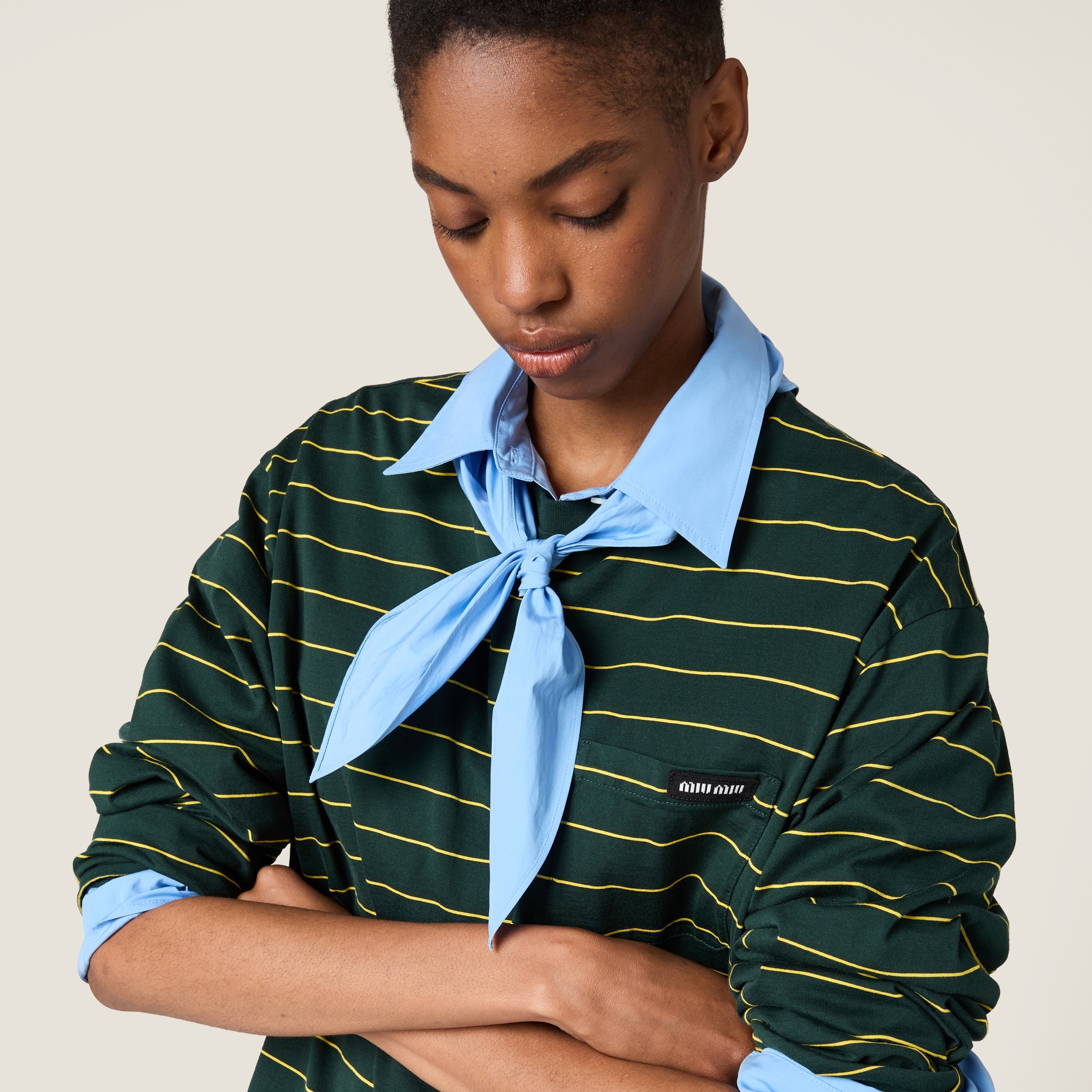 Long-sleeved cotton jersey T-shirt - 4