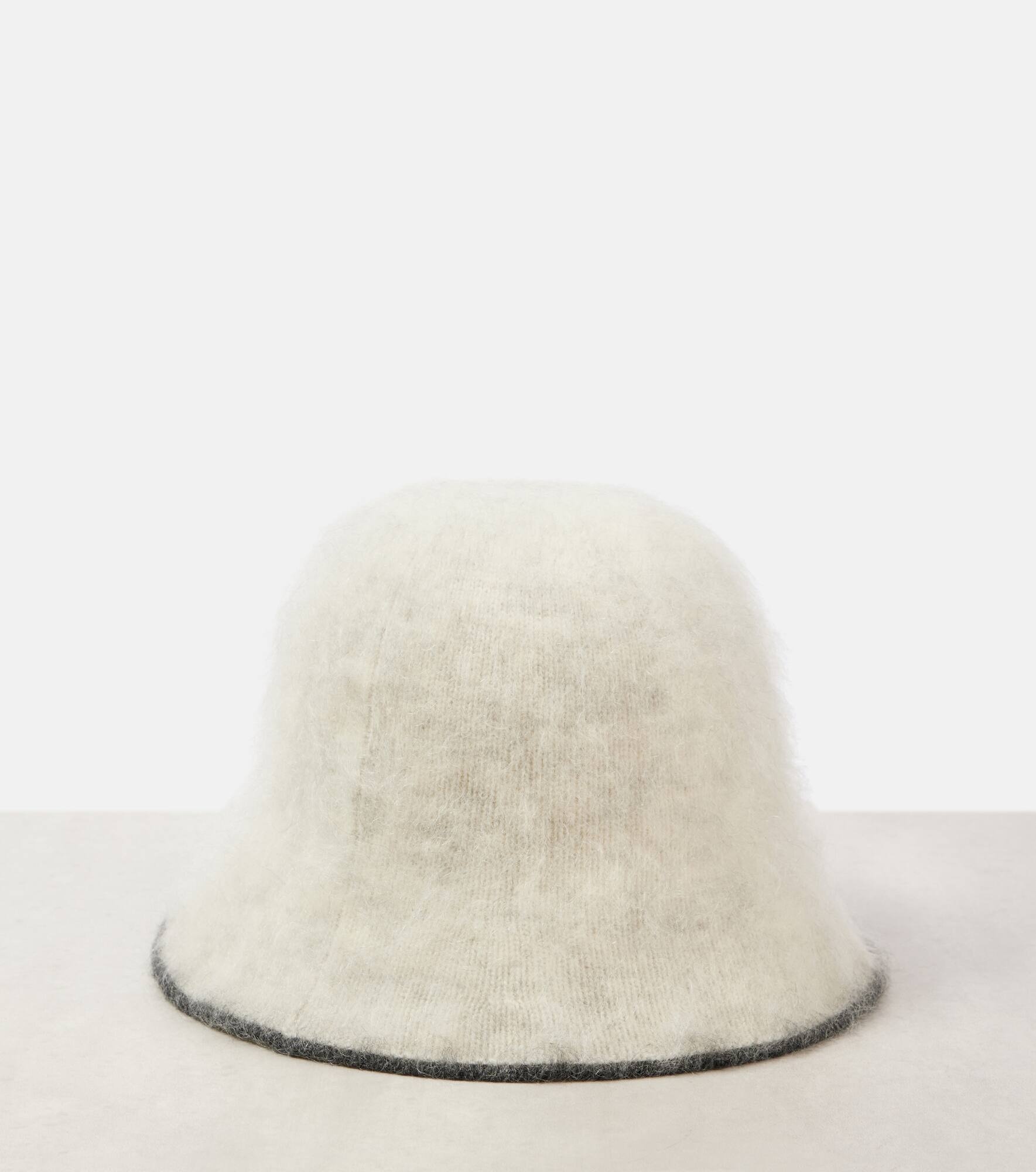 Knitted mohair-blend cloche hat - 4