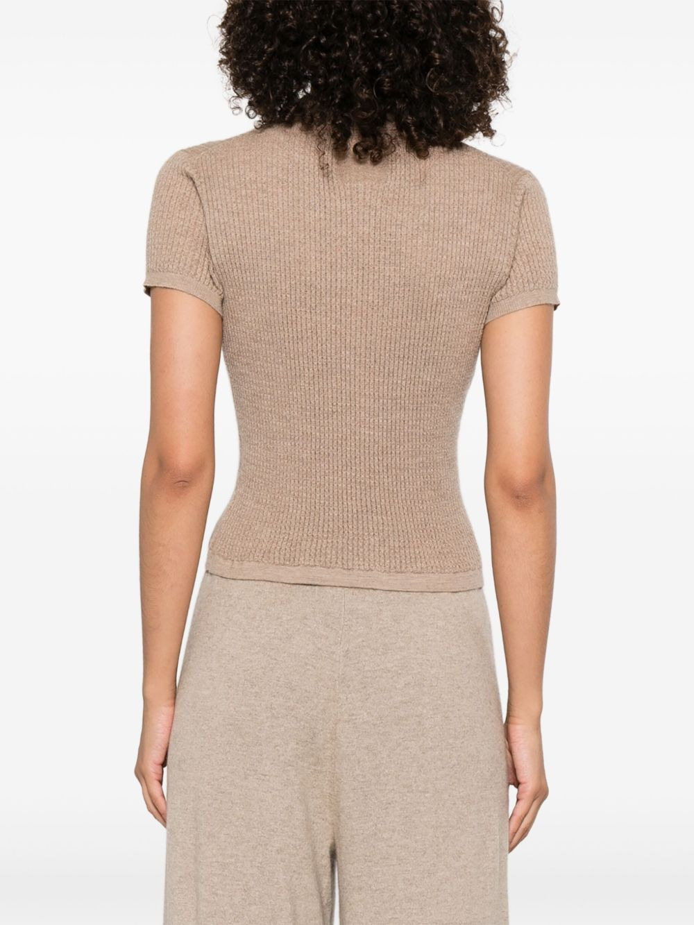 cashmere polo shirt - 4
