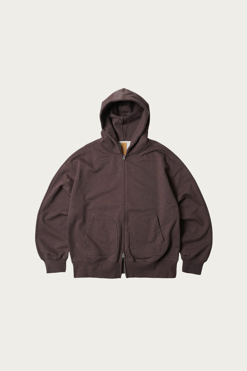 OG Bocaci Heavyweight Hood Zipup Parka - Cocoa 1