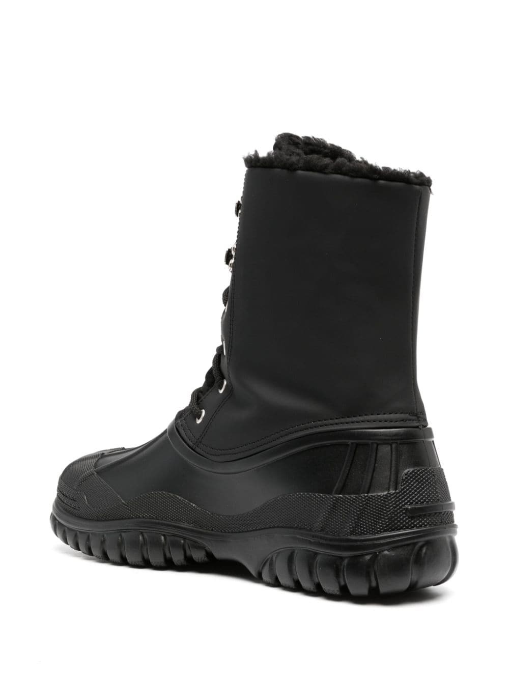 monogram-print snow boots - 3