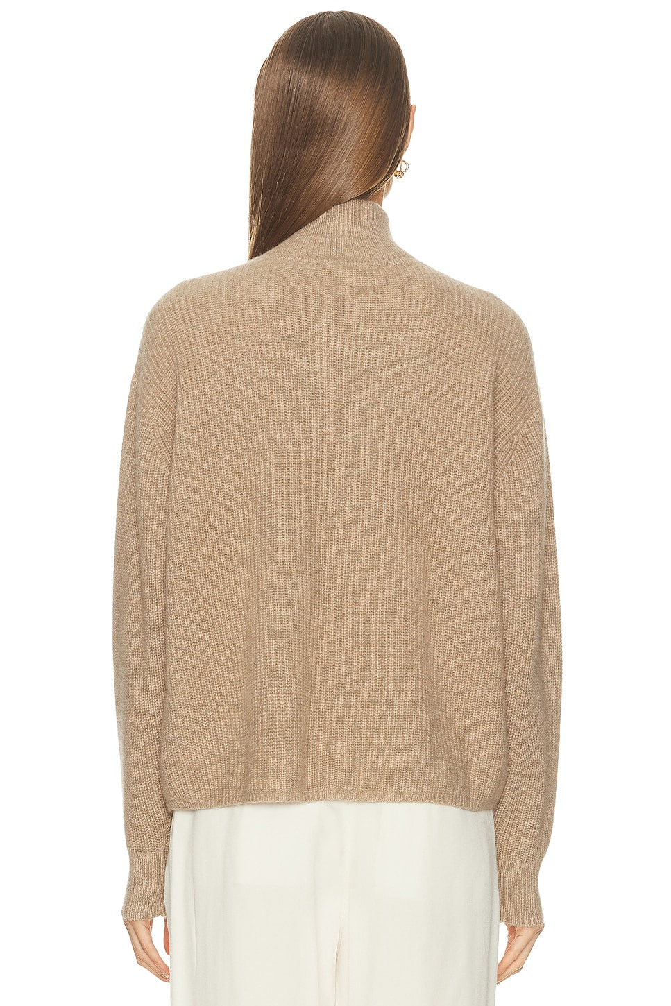 Cashmere Half Zip Sweater - 3