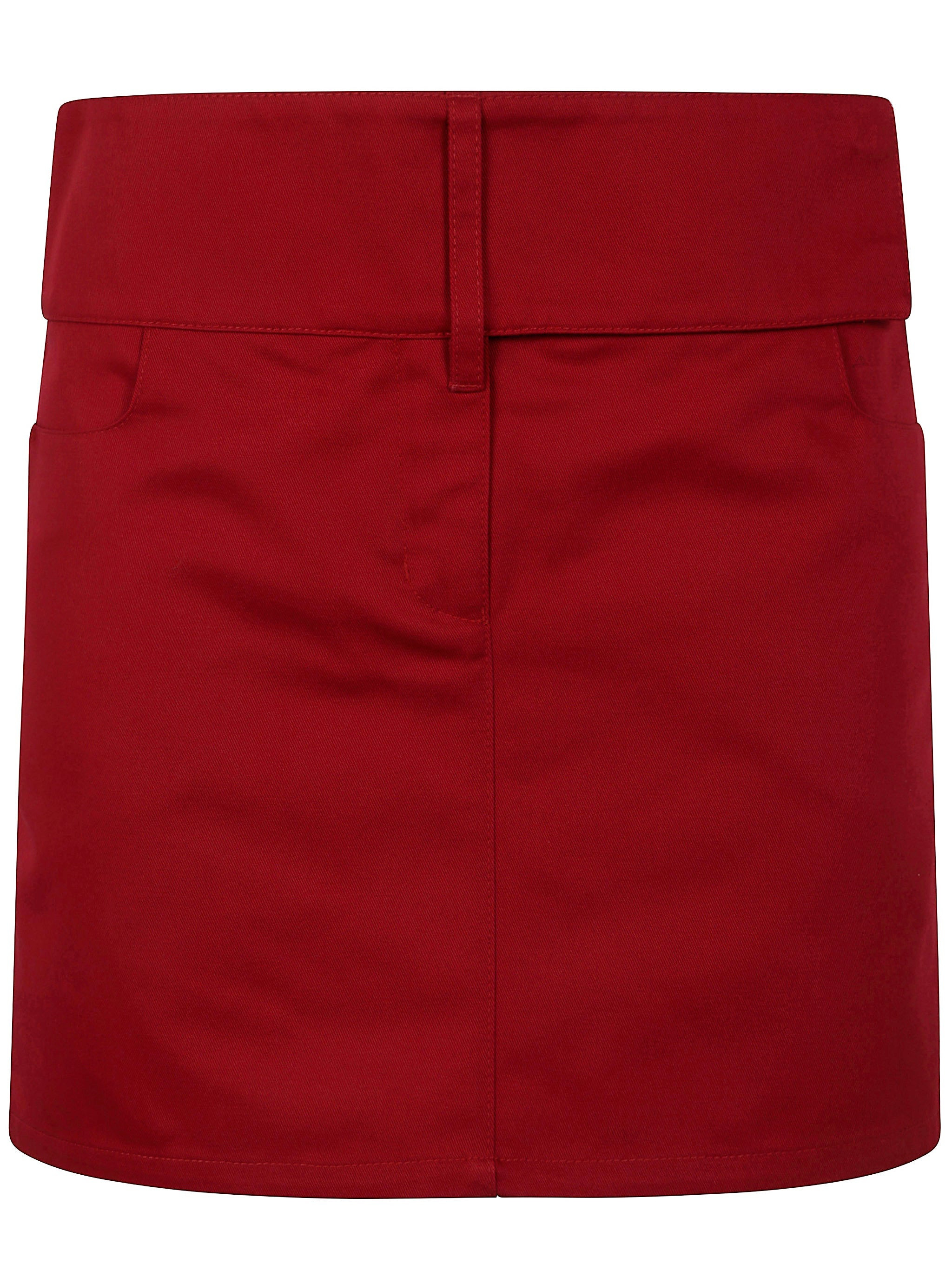 Courreges Women Mini Skirt Belted Polycotton - 5