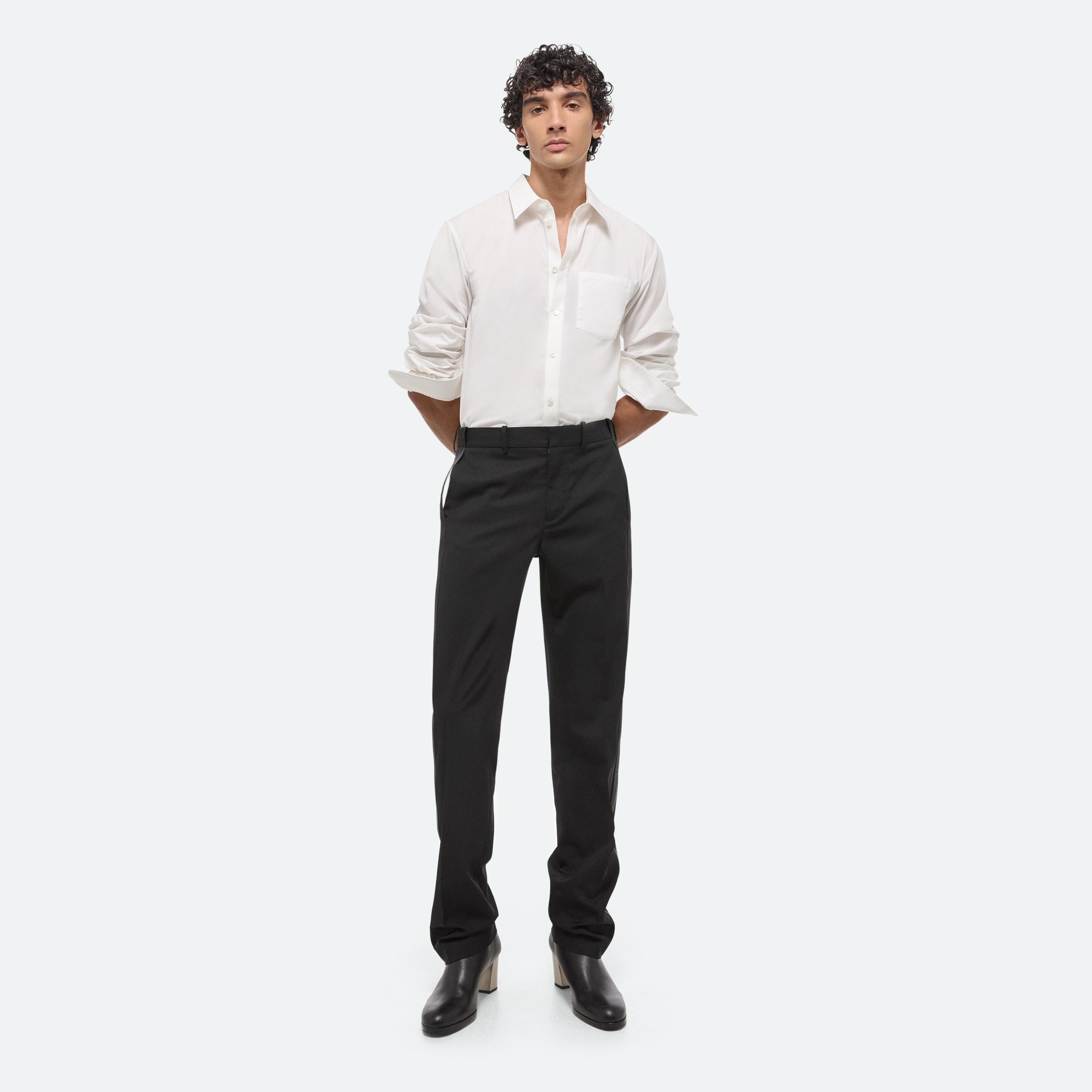 VIRGIN WOOL CAR TROUSER - 2