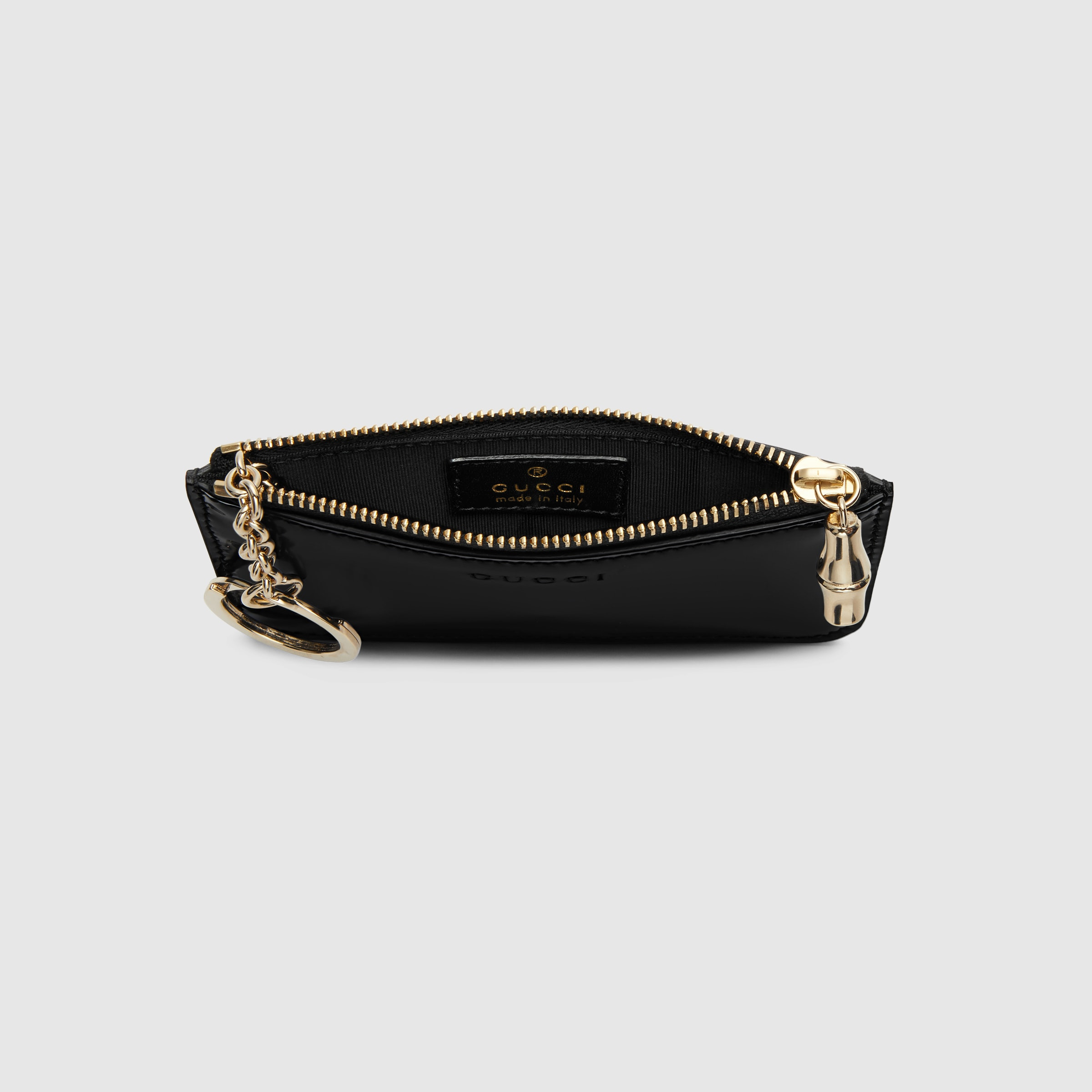 Zip key case with bamboo - 2