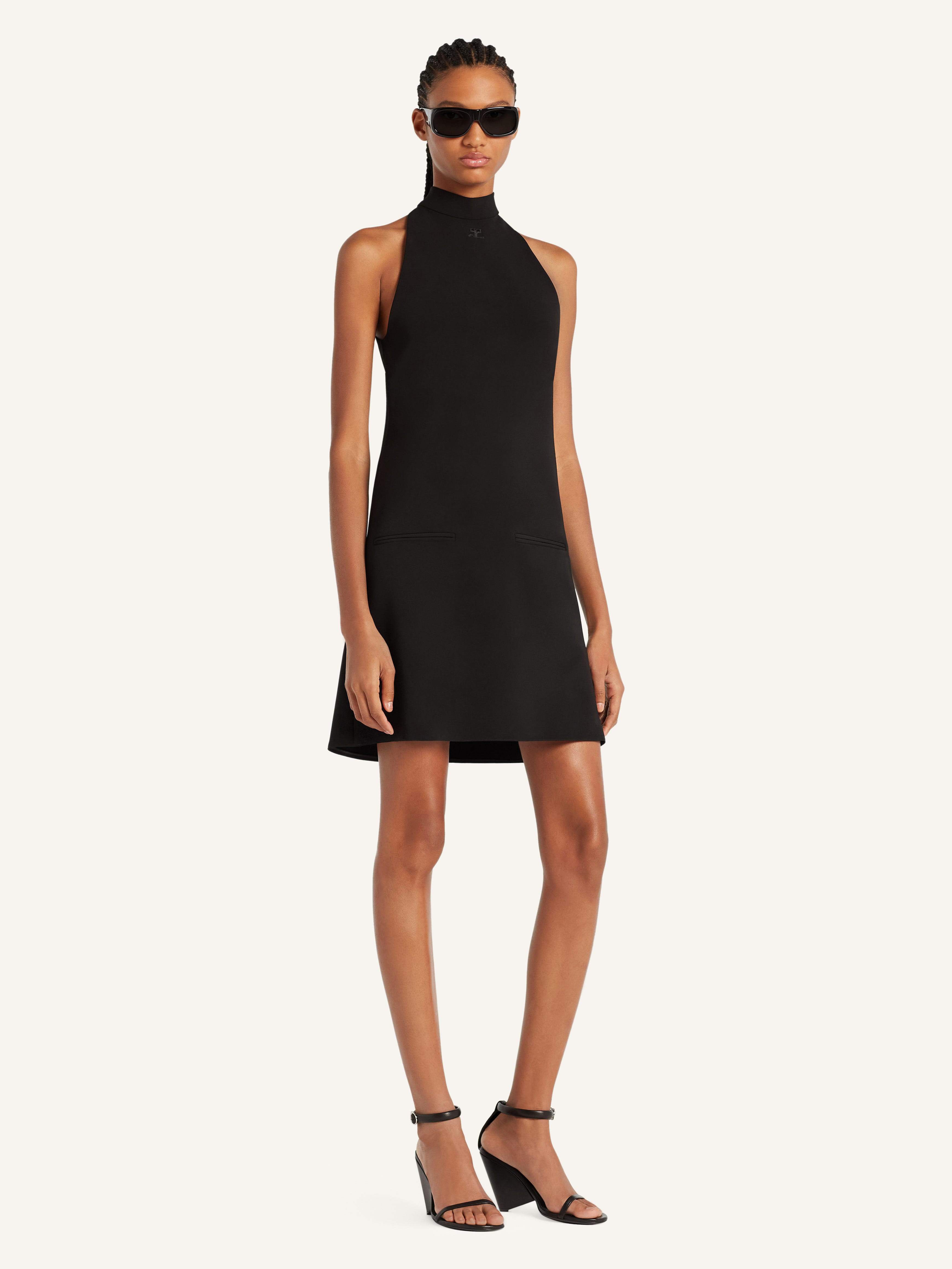 HERITAGE CREPE A-LINE DRESS - 3