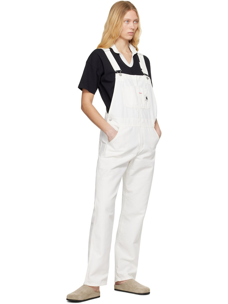 Carhartt Off-White Bib Straight Overalls outlook