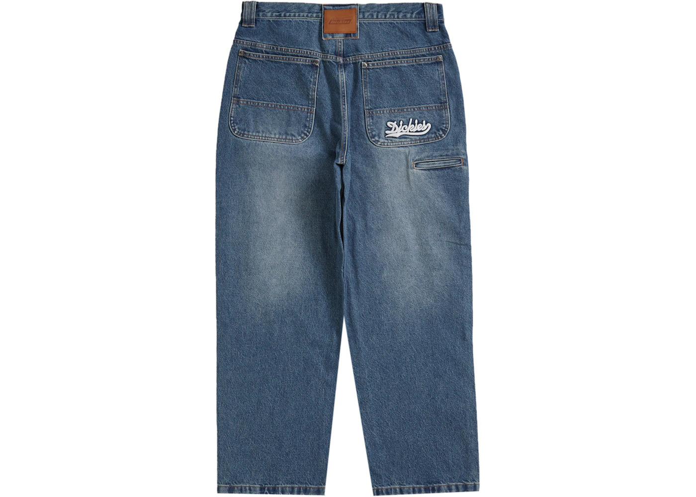 Supreme Dickies Double Knee Baggy Jean Washed Indigo - 2