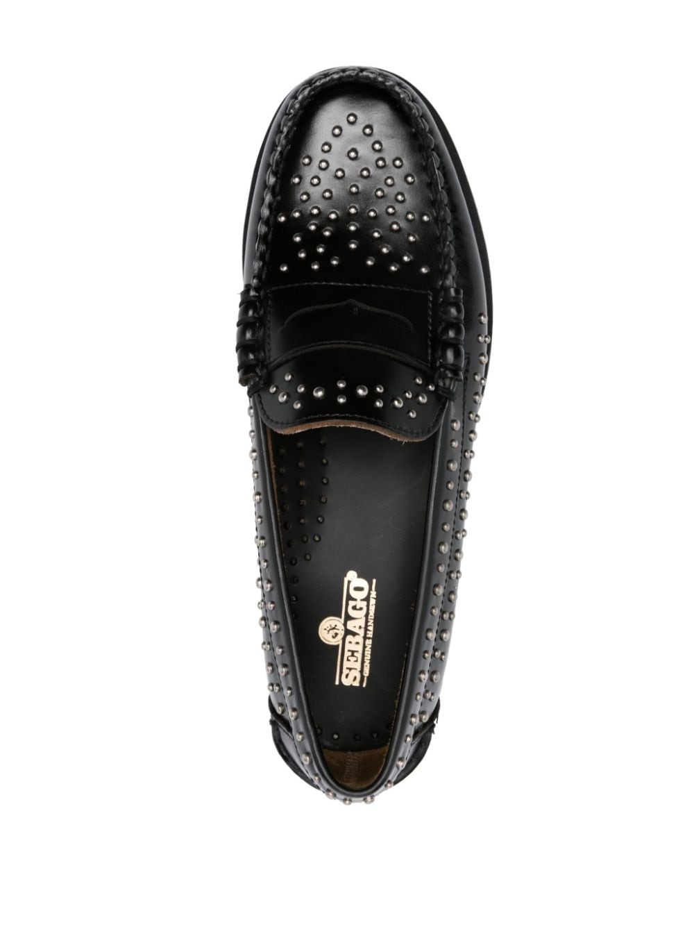 Dan Lug studded loafers - 4