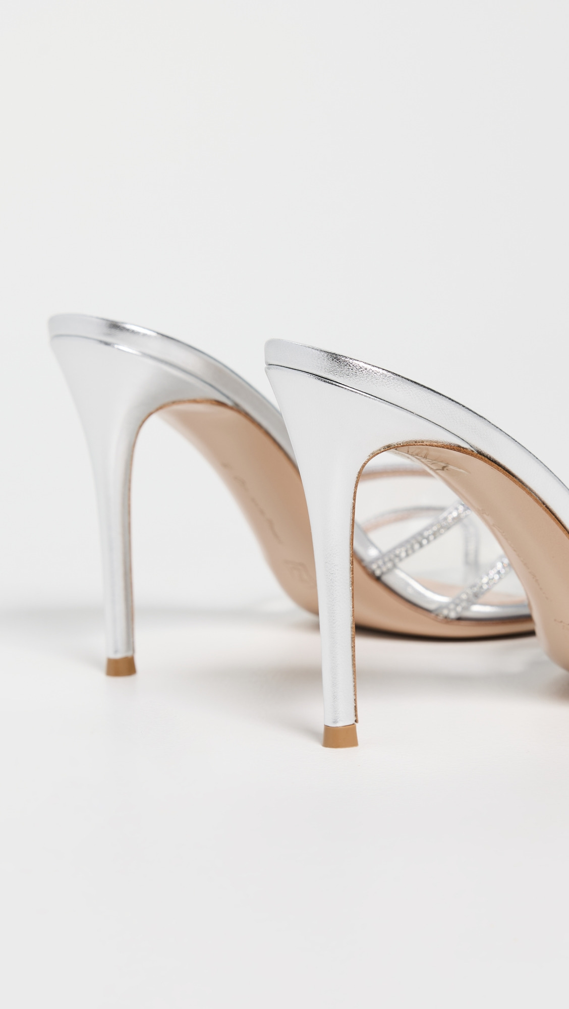 Burma Glass Nappa Silk Sandals - 3