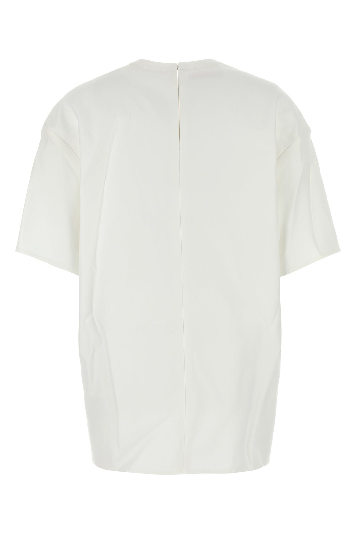 White cotton blend t-shirt - 2