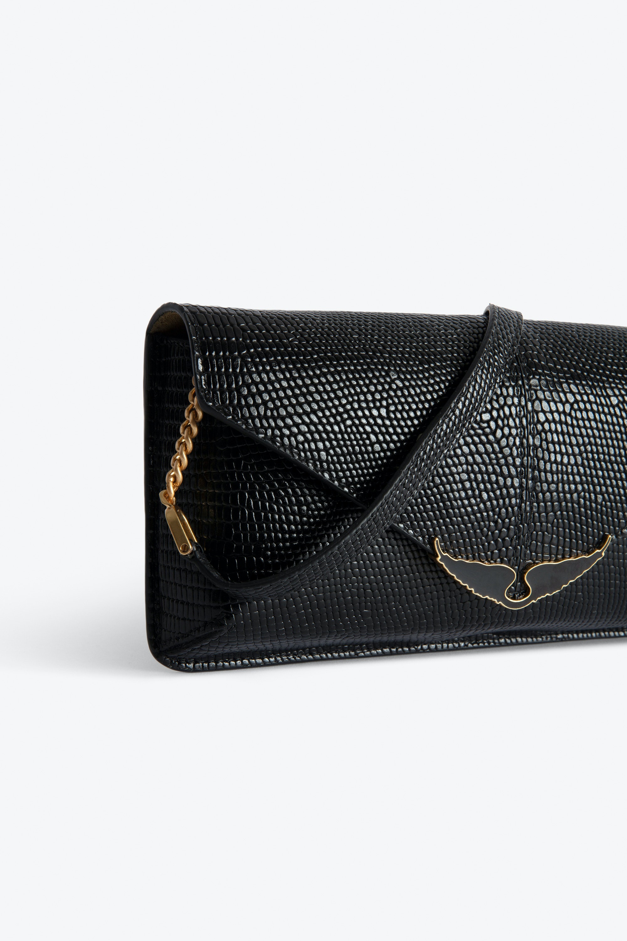 Borderline Embossed Clutch - 4