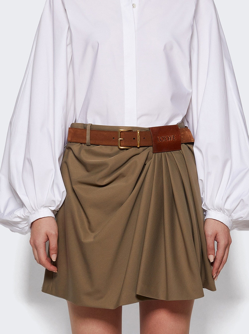 Miu Miu Suede Belt Moro outlook