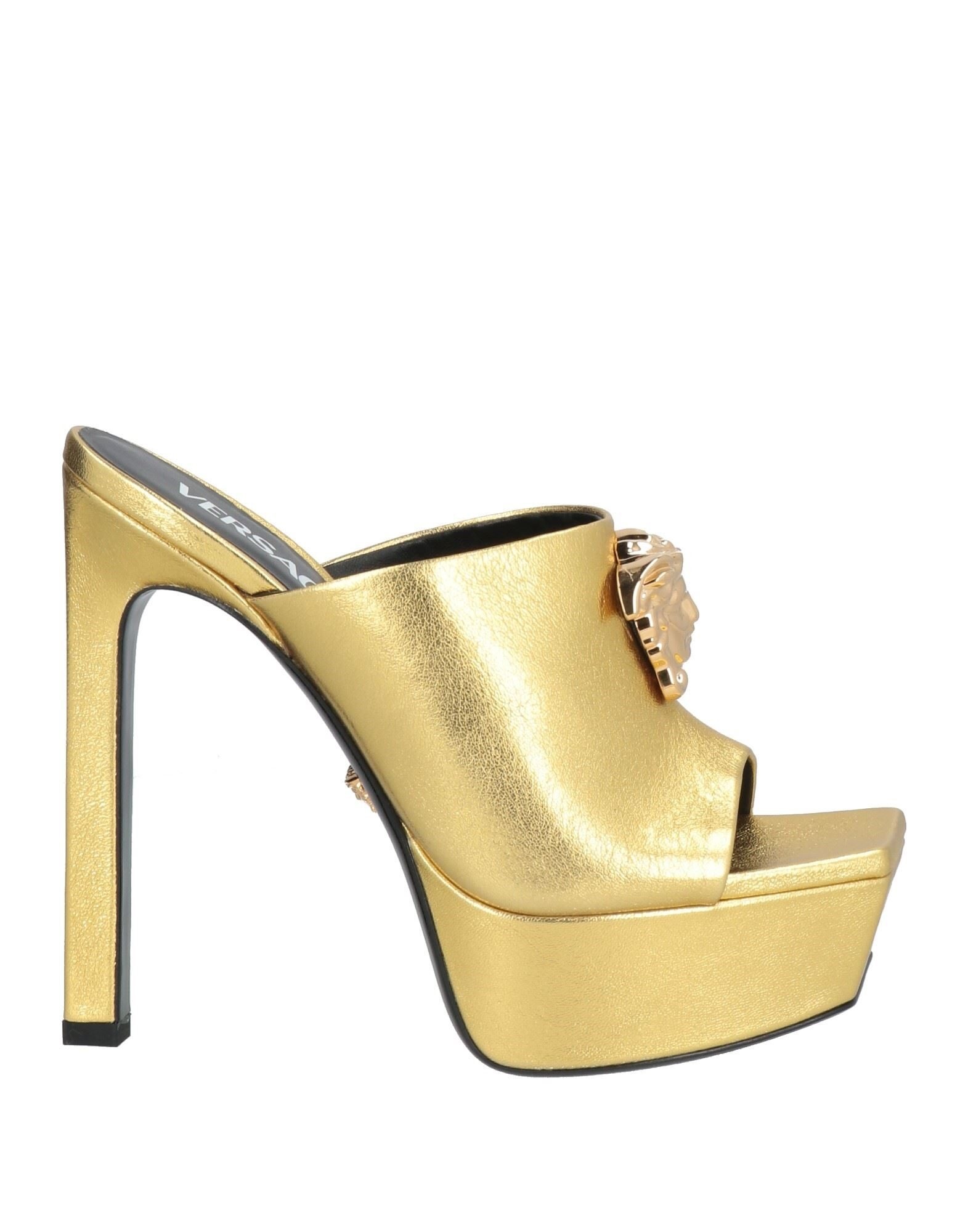 Gold Women's Sandals - 1