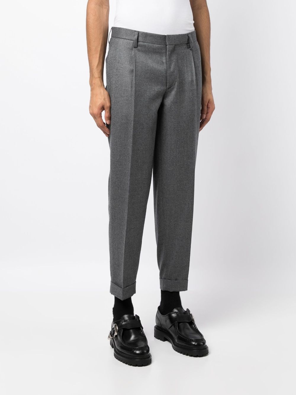 tailored cuffed trousers - 5