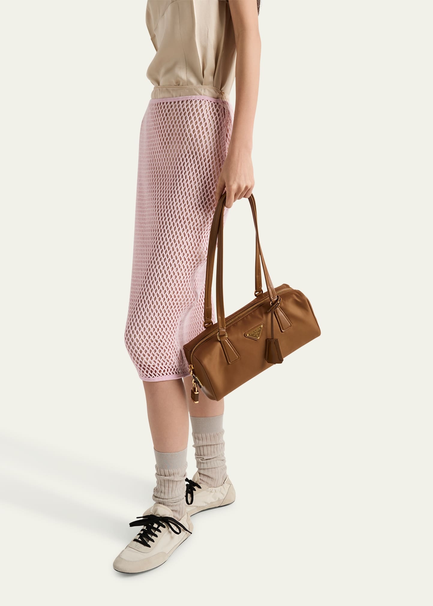 Open Weave Midi Skirt - 4