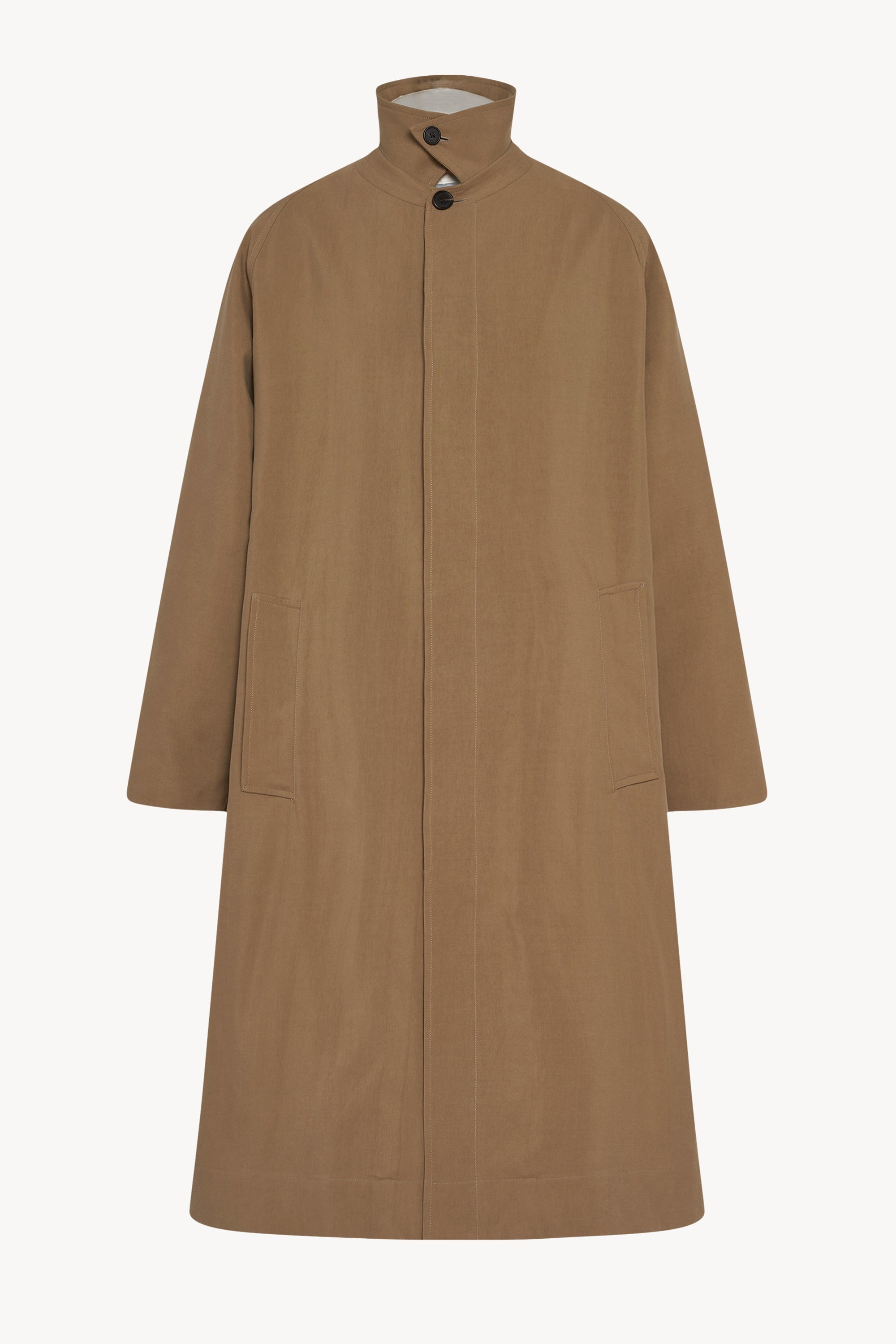 Lewis Coat in Cotton and Silk - 3