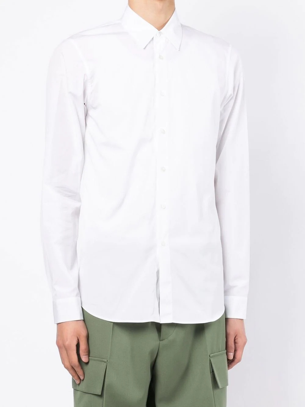 long-sleeve cotton shirt - 3