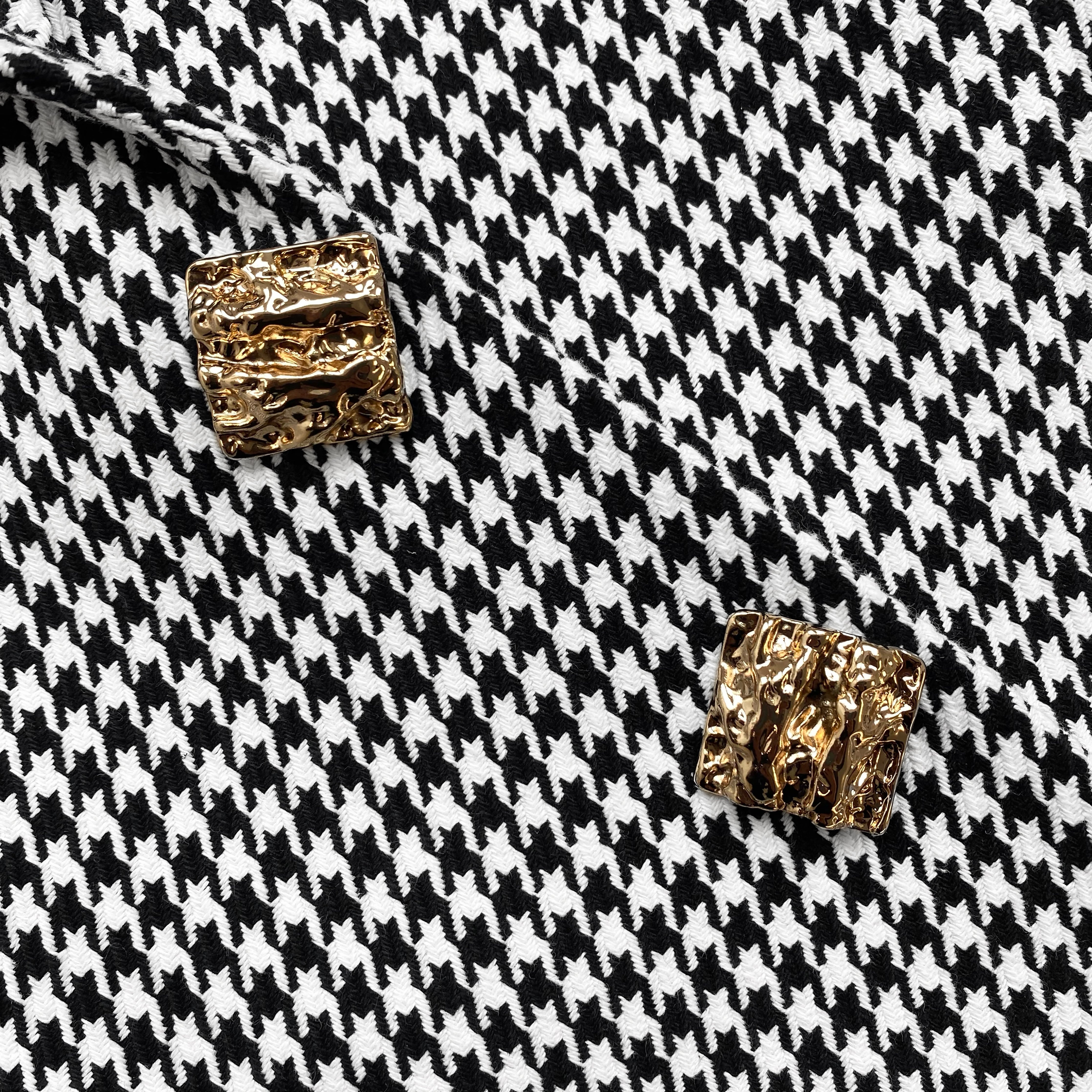 Houndstooth Blazer - 6