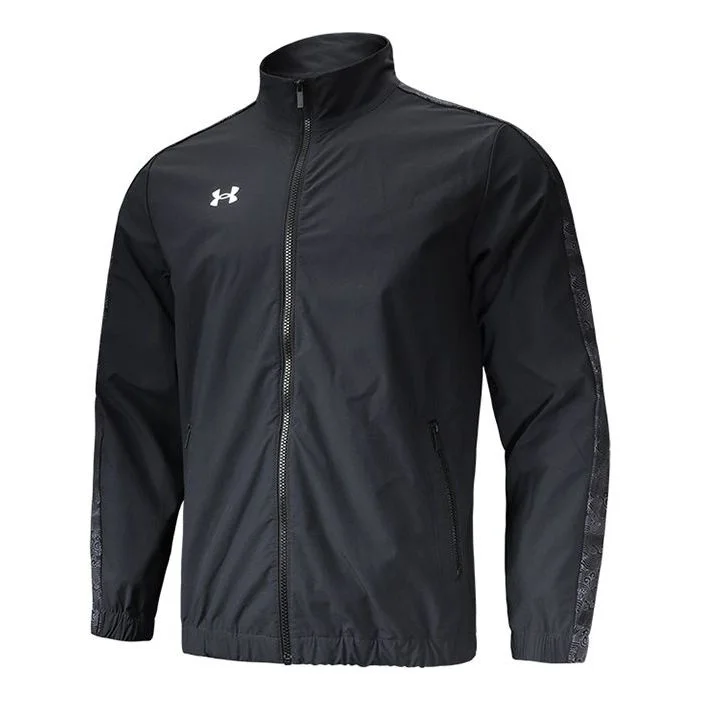Under Armour Sportstyle Woven Full Zip Jacket 'Black' 22500401-001 - 1