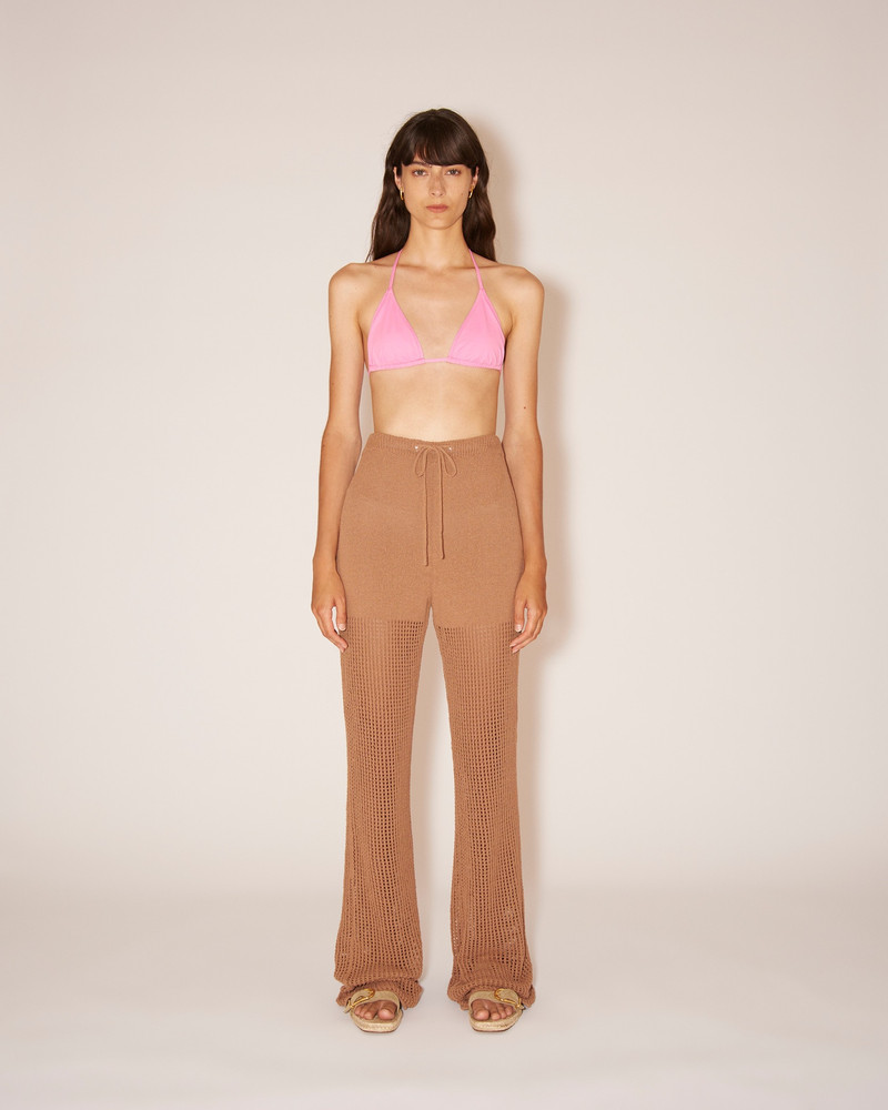 Nanushka CAIA - Matte stretch bikini top - Pink outlook