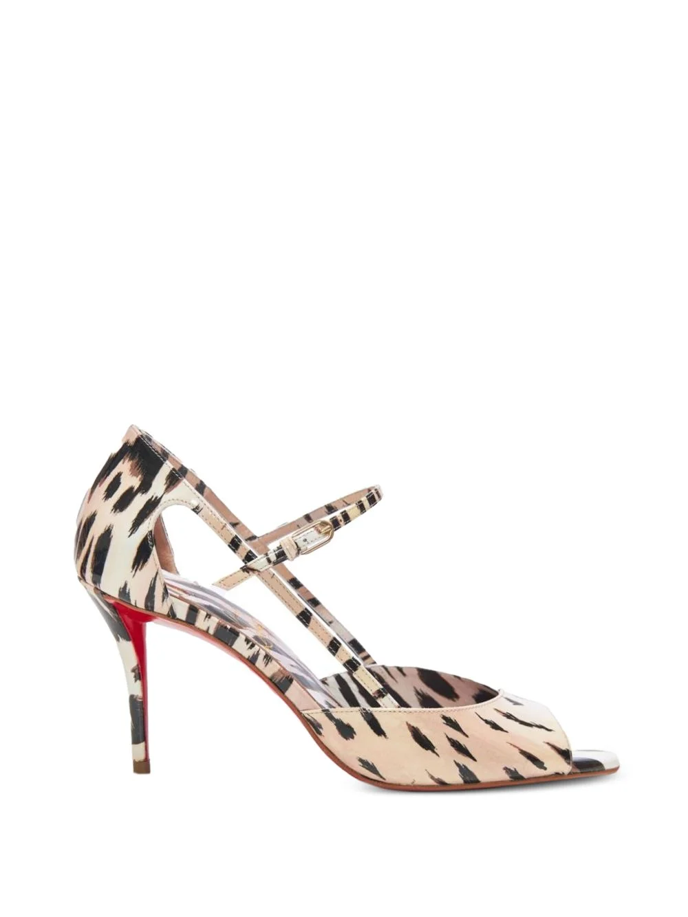 Open Miss Z Gigi animal-print pumps - 1