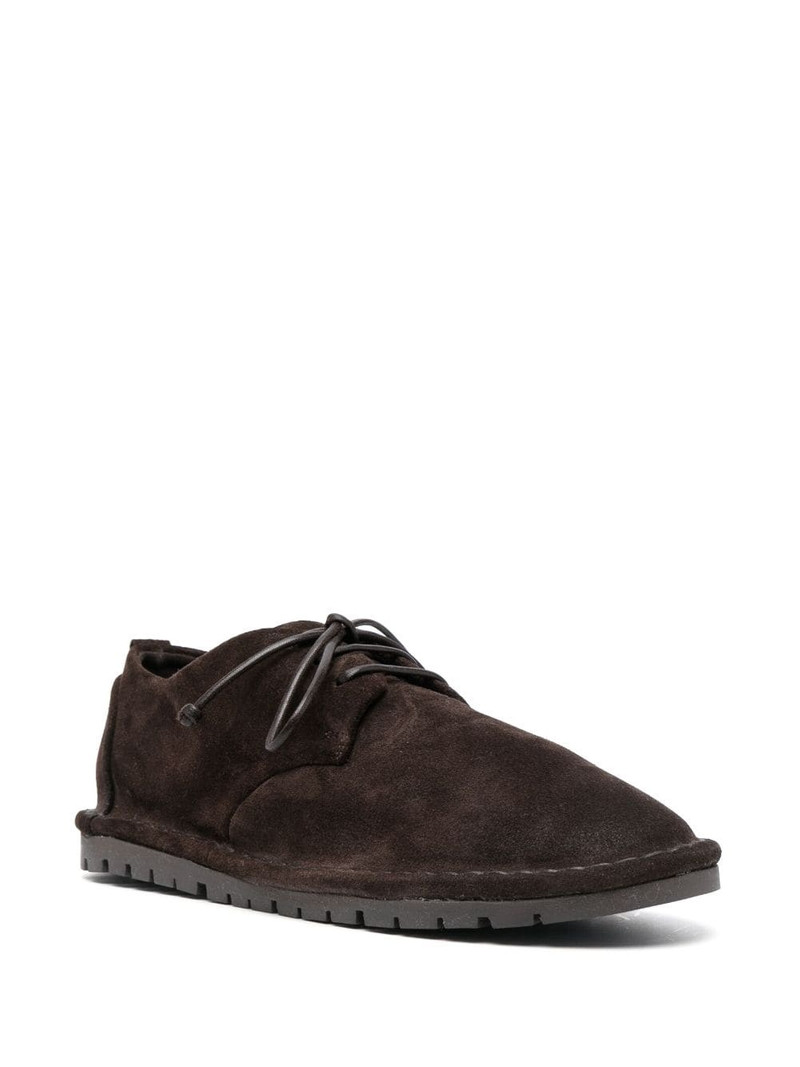 Marsèll lace-up suede oxford shoes outlook