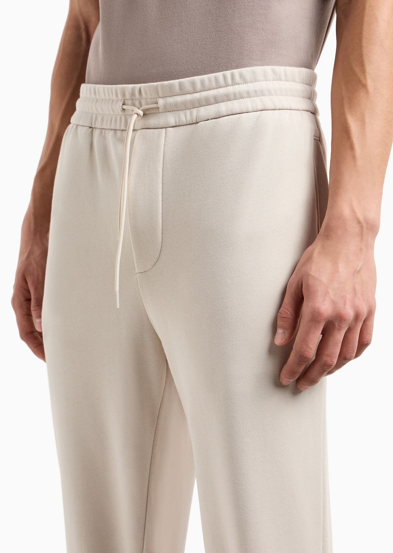 Jersey drawstring joggers - 5