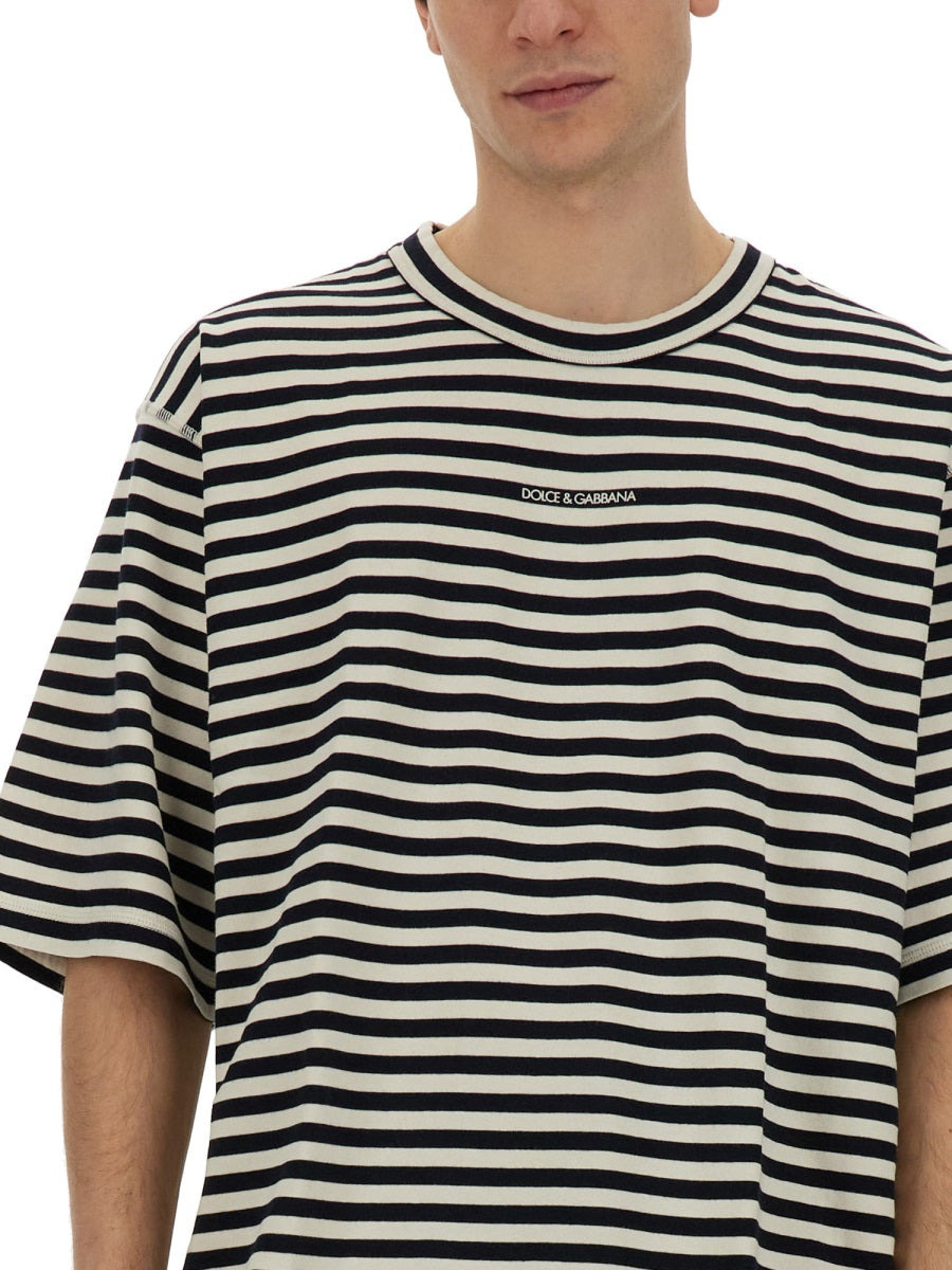 Dolce & Gabbana Men T-Shirt With Logo - 4