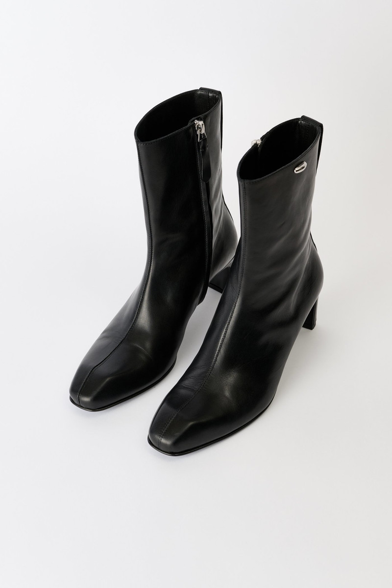 Karasu Heel Black Tensile Cattle Hide 7