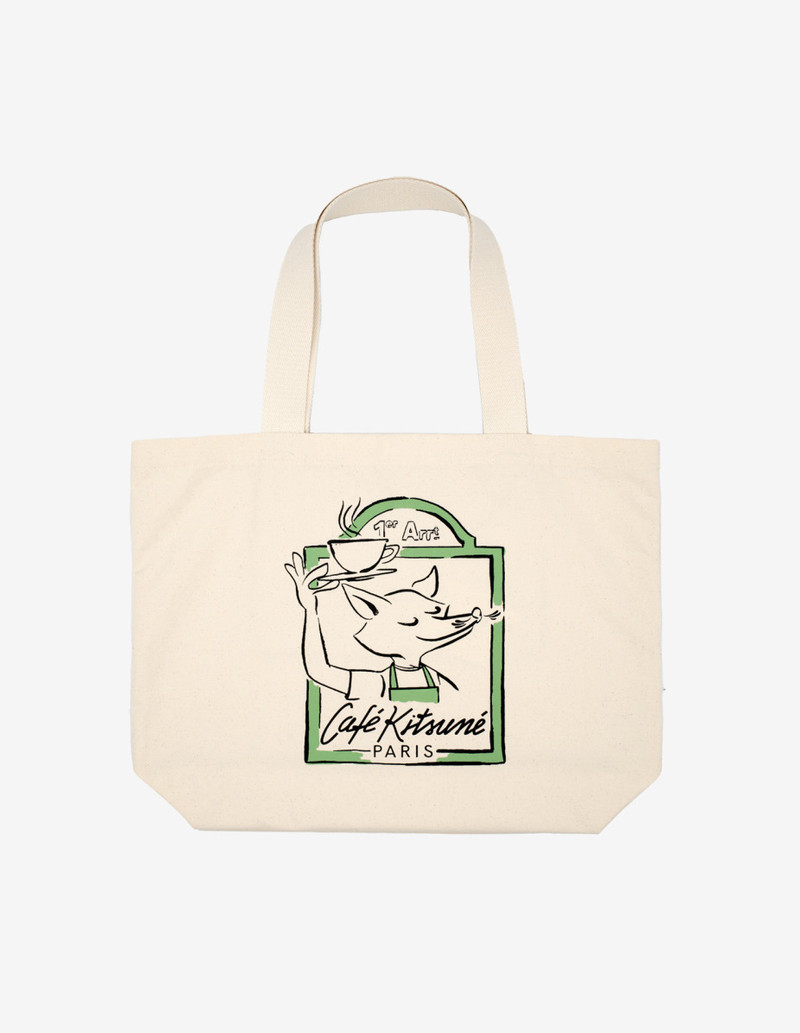 CAFE KITSUNE STREET TOTE BAG 1