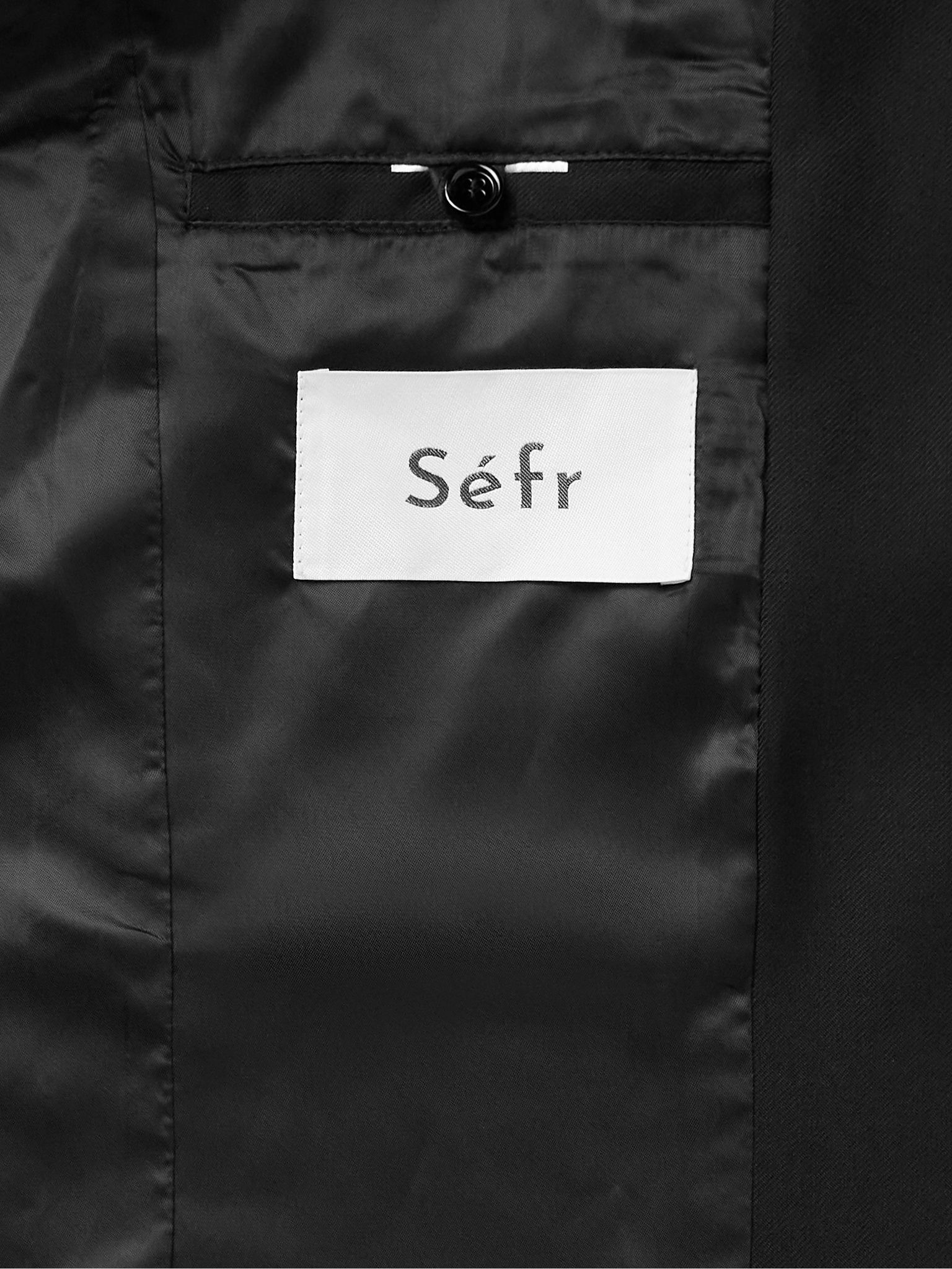 Seydou Twill Blazer Black - 5