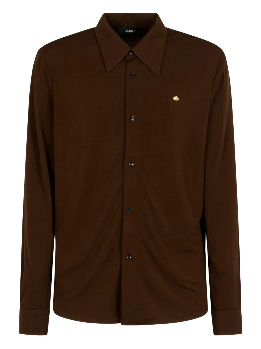 logo-plaque shirt - 1