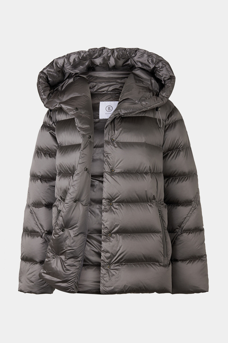 BOGNER Laurie down jacket in Gray outlook