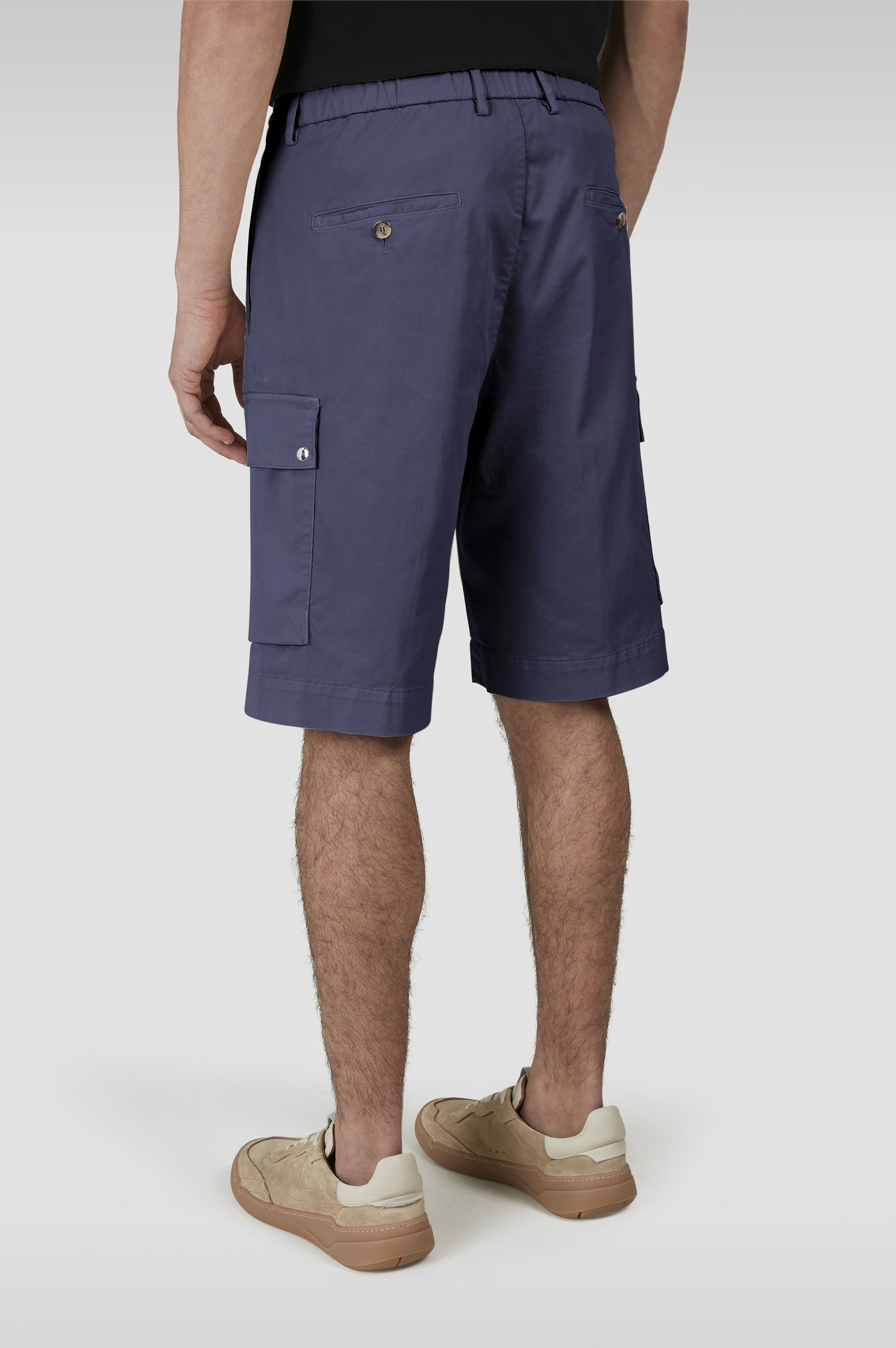 CARGO BERMUDA IN COTTON CHINO TENCEL - 3