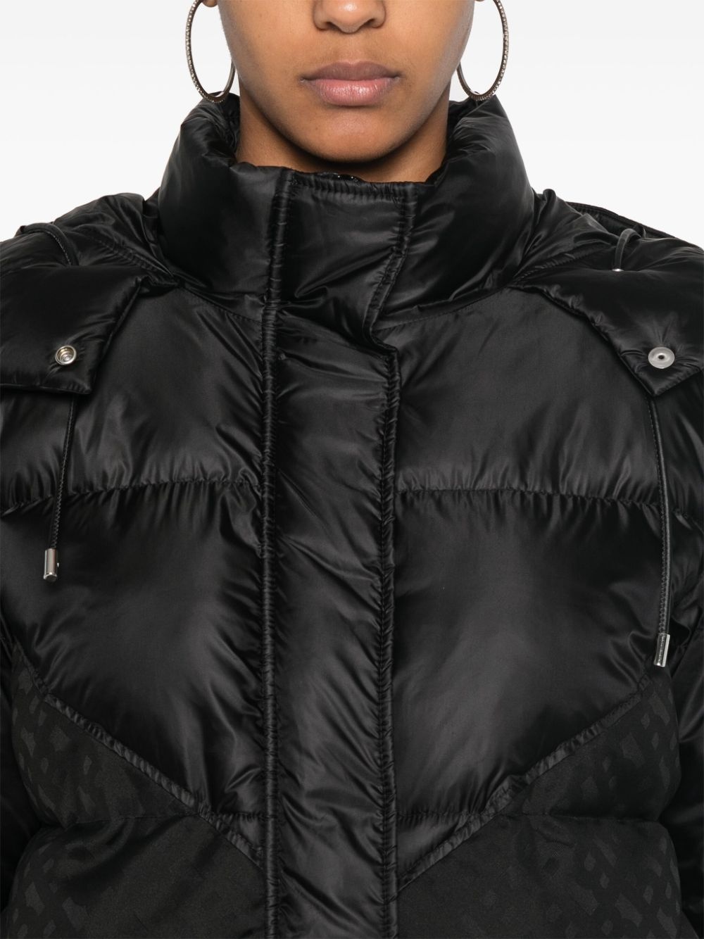 monogram puffer jacket - 5
