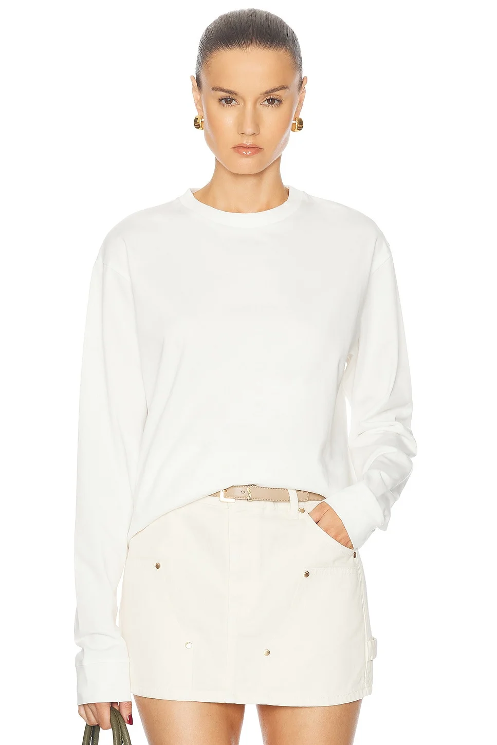 Long Sleeve Crewneck Top - 1