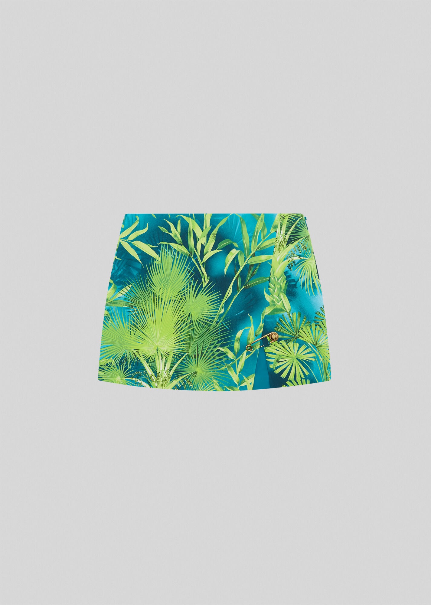 Jungle Print Mini Skirt - 1