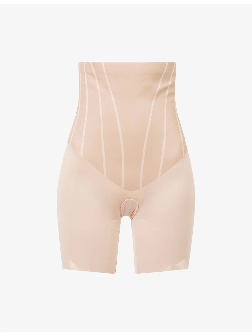 Contour High-Rise Mid-Thigh Shorts - 1