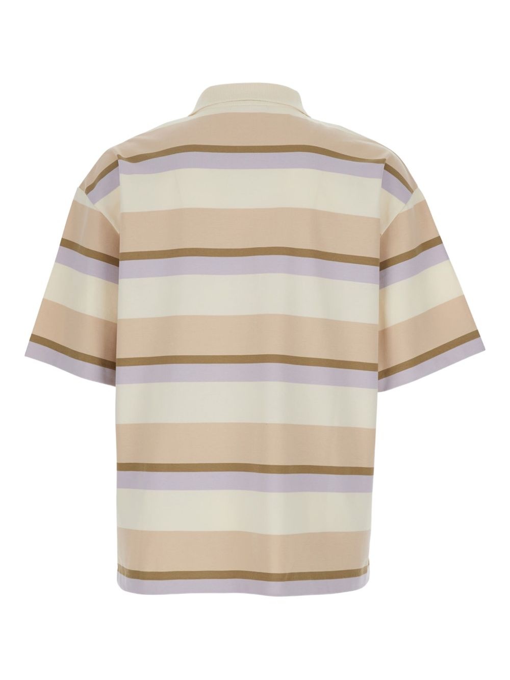striped polo shirt - 2