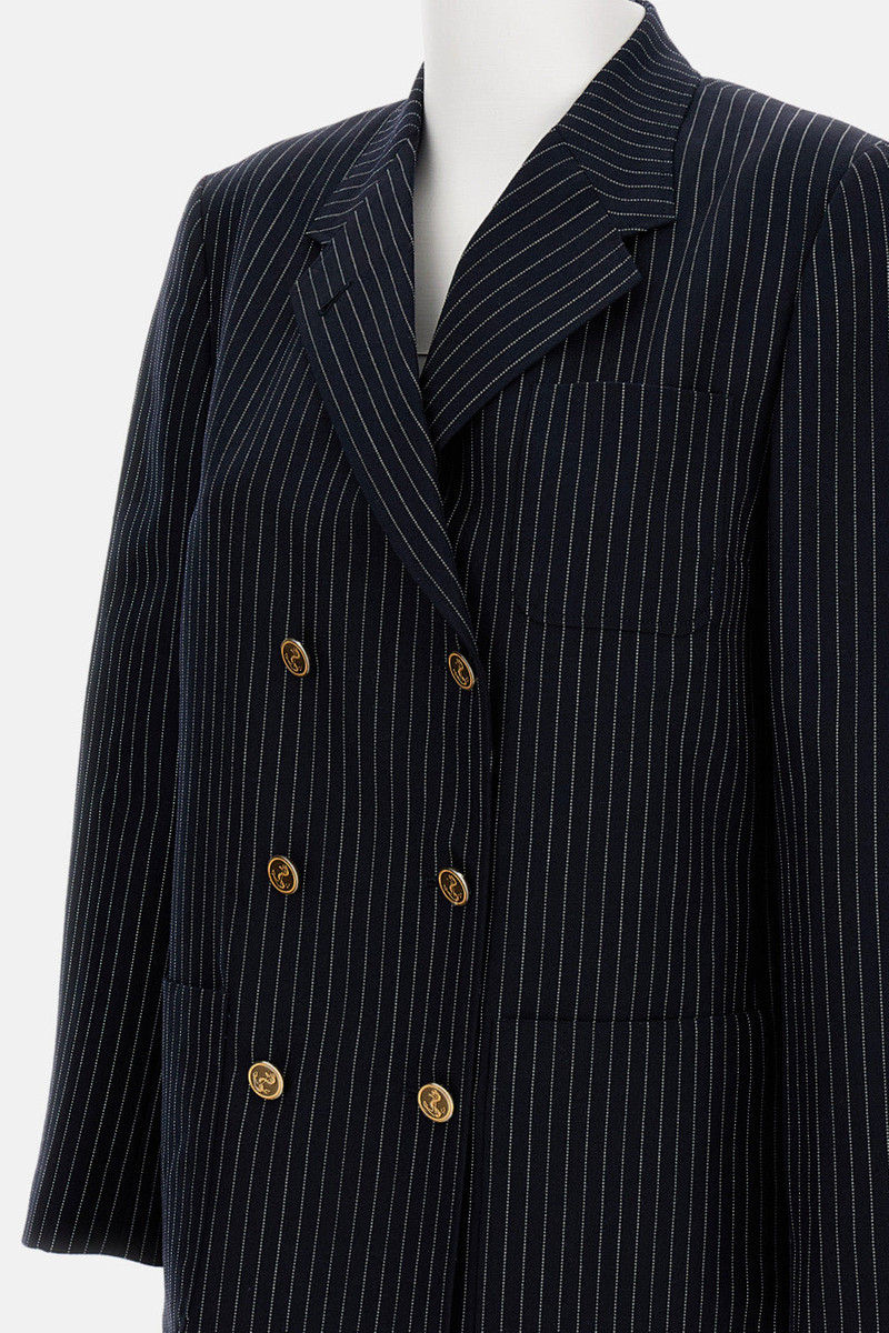 Thom Browne Jackets Blue Virgin Wool 3