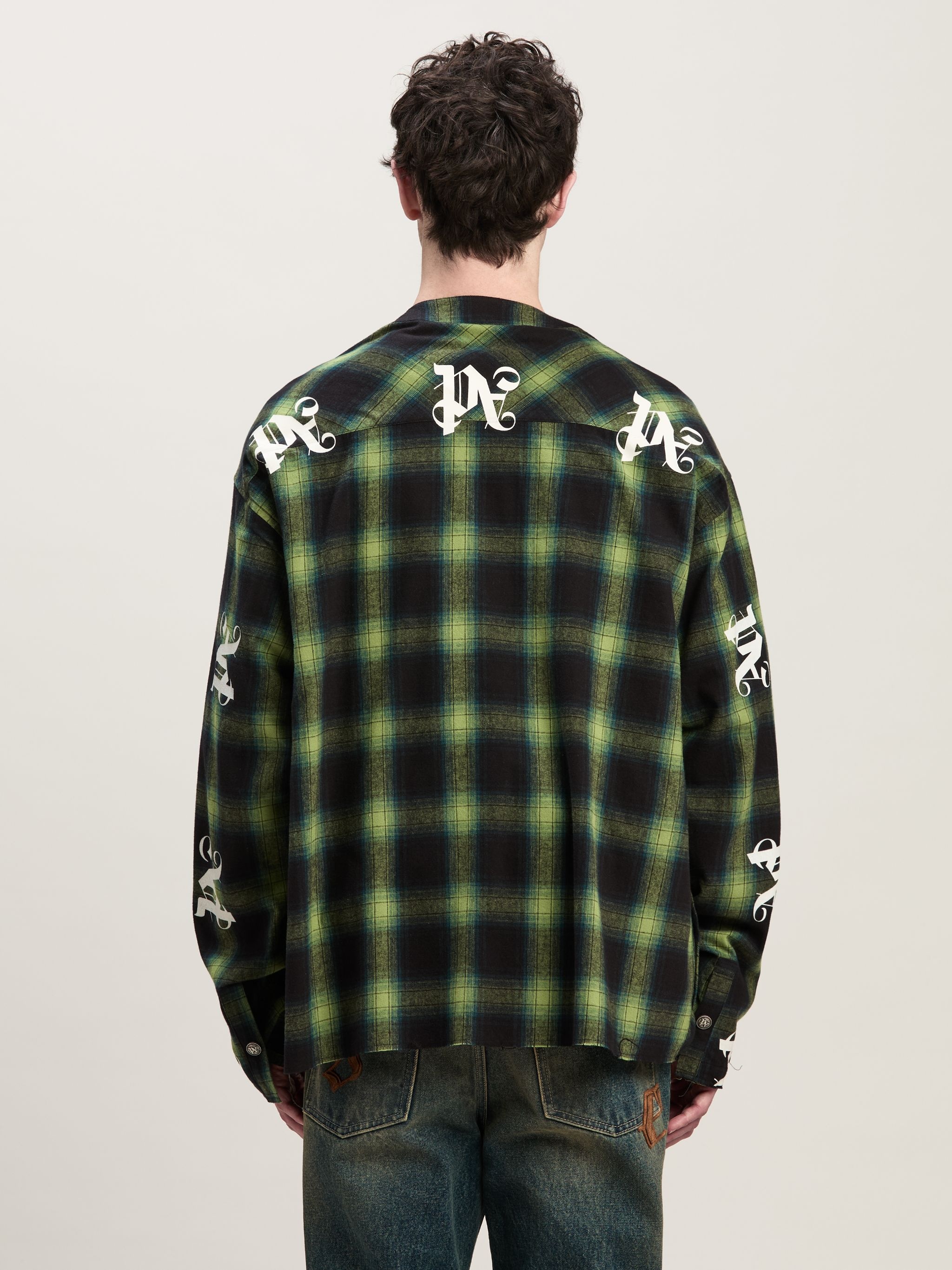 MONOGRAM SERIES CHECKED SHIRT - 5
