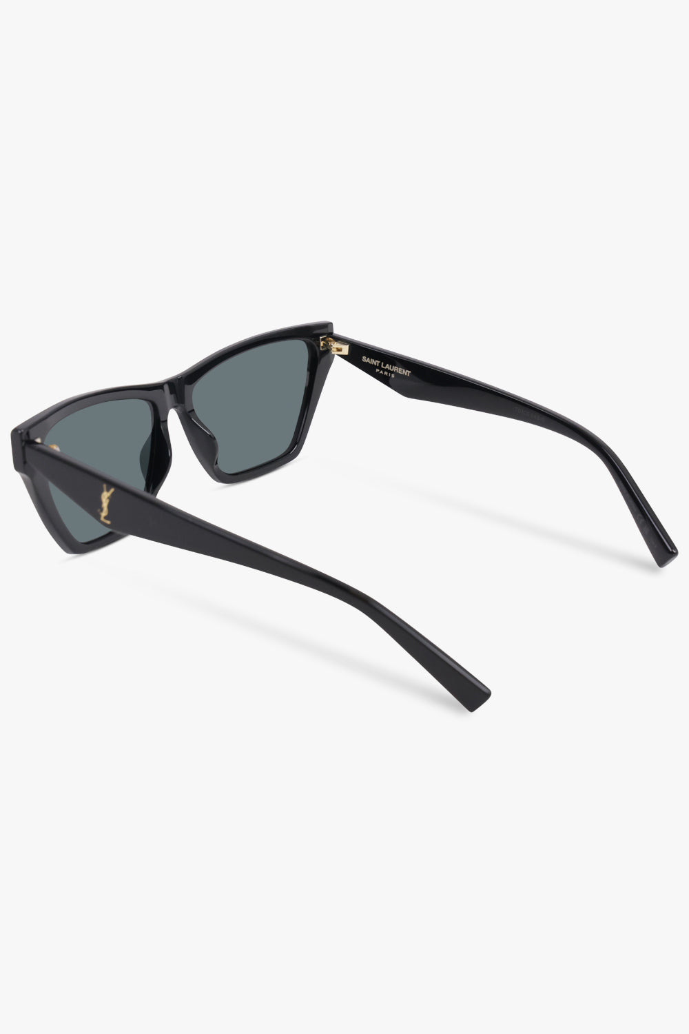 SL M103 SQUARED CAT EYE SUNGLASSES | BLACK - 3