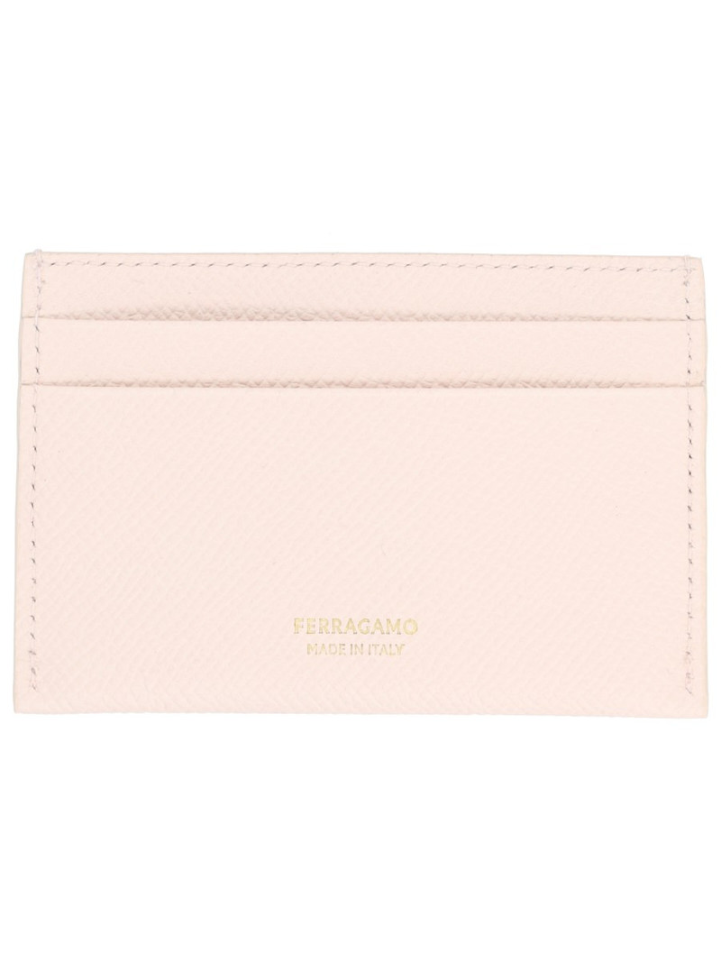 FERRAGAMO PORTACARTE "GANCINI" IN PELLE outlook