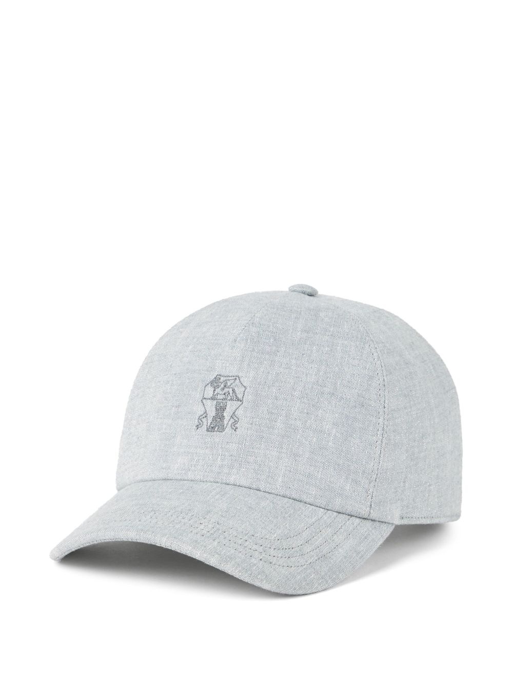 logo-embroidered cap - 1
